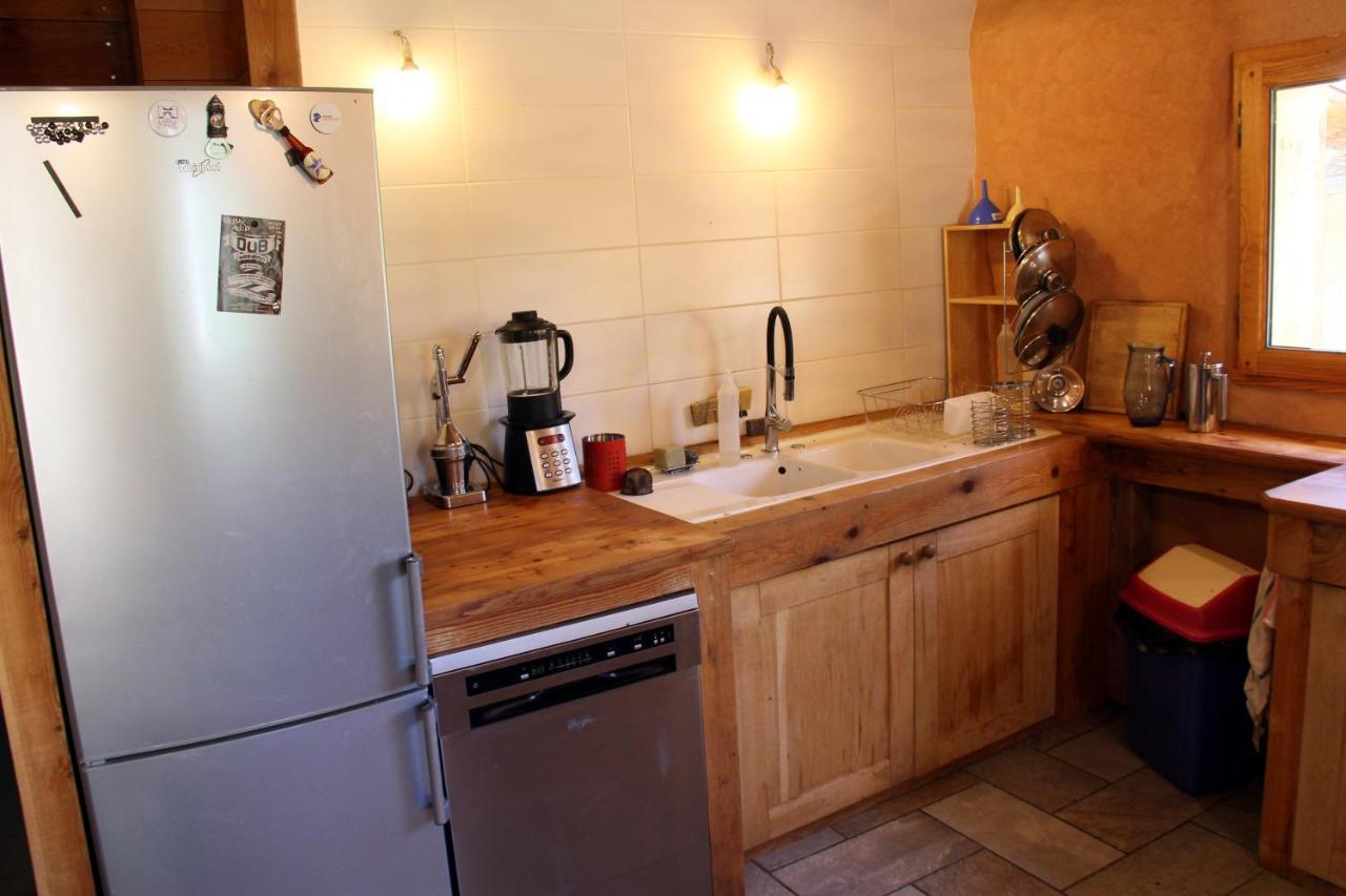 Bed and Breakfast La Paille Pelvoux Exterior foto