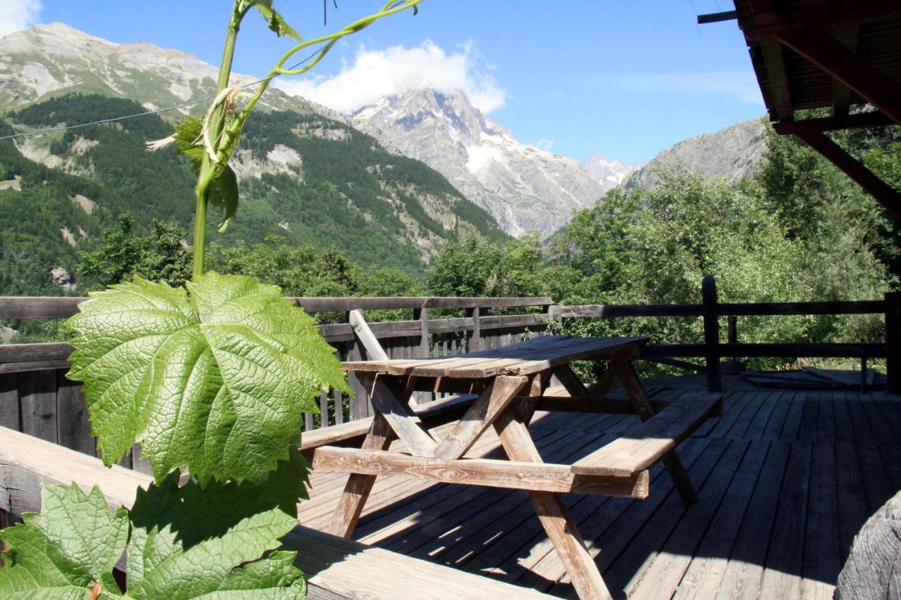 Bed and Breakfast La Paille Pelvoux Exterior foto