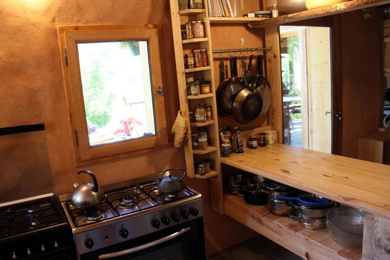 Bed and Breakfast La Paille Pelvoux Exterior foto